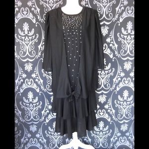 Good Times Black Formal Dress Size 16